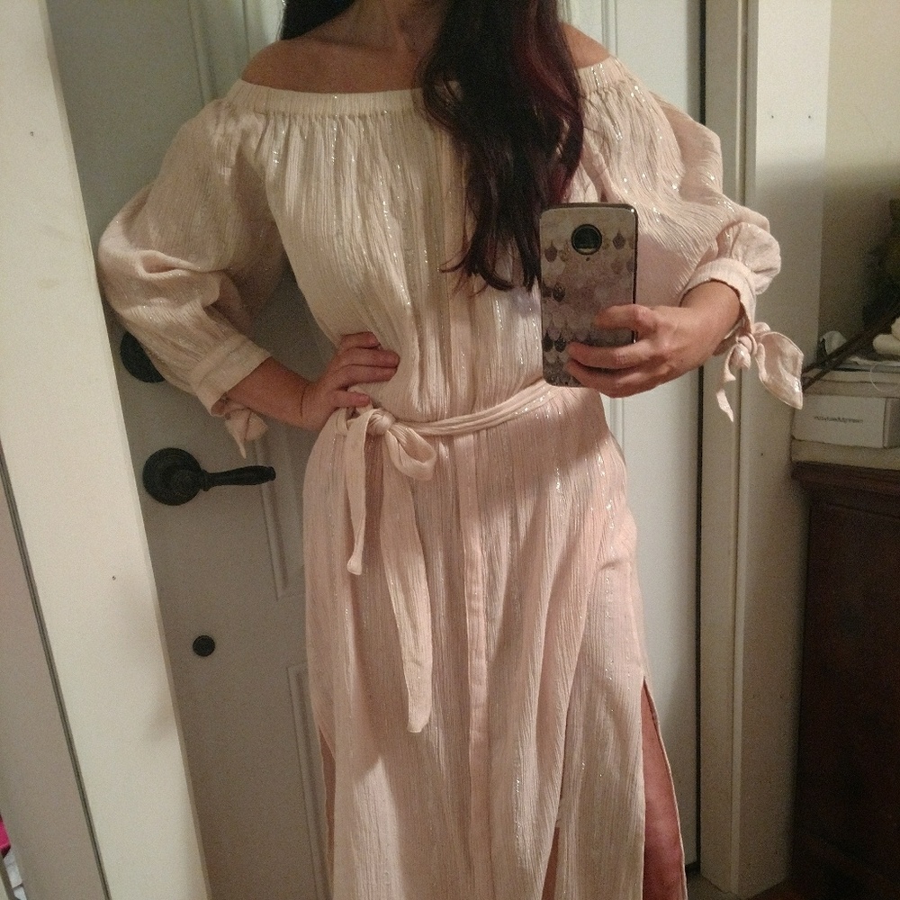 NWT Topshop blush dress size 6